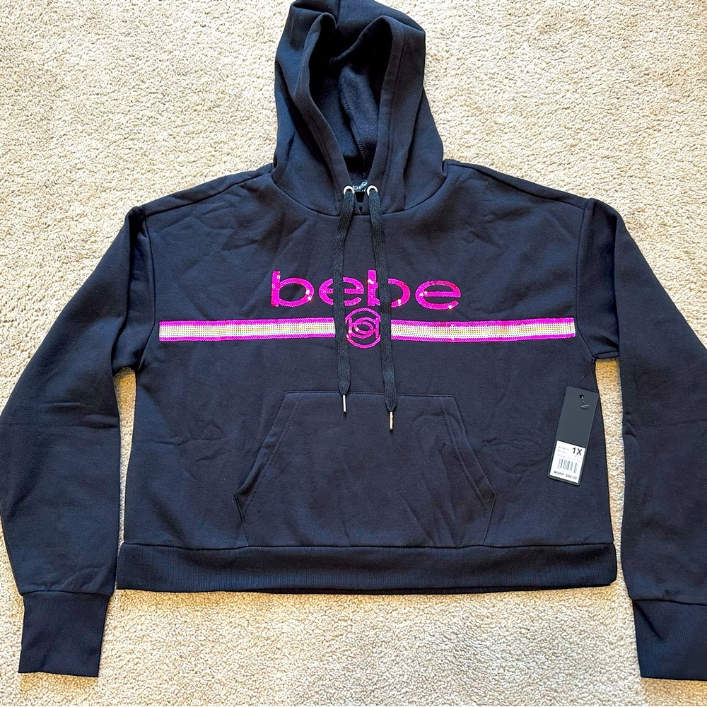 🆕Bebe sequin sweatshirt